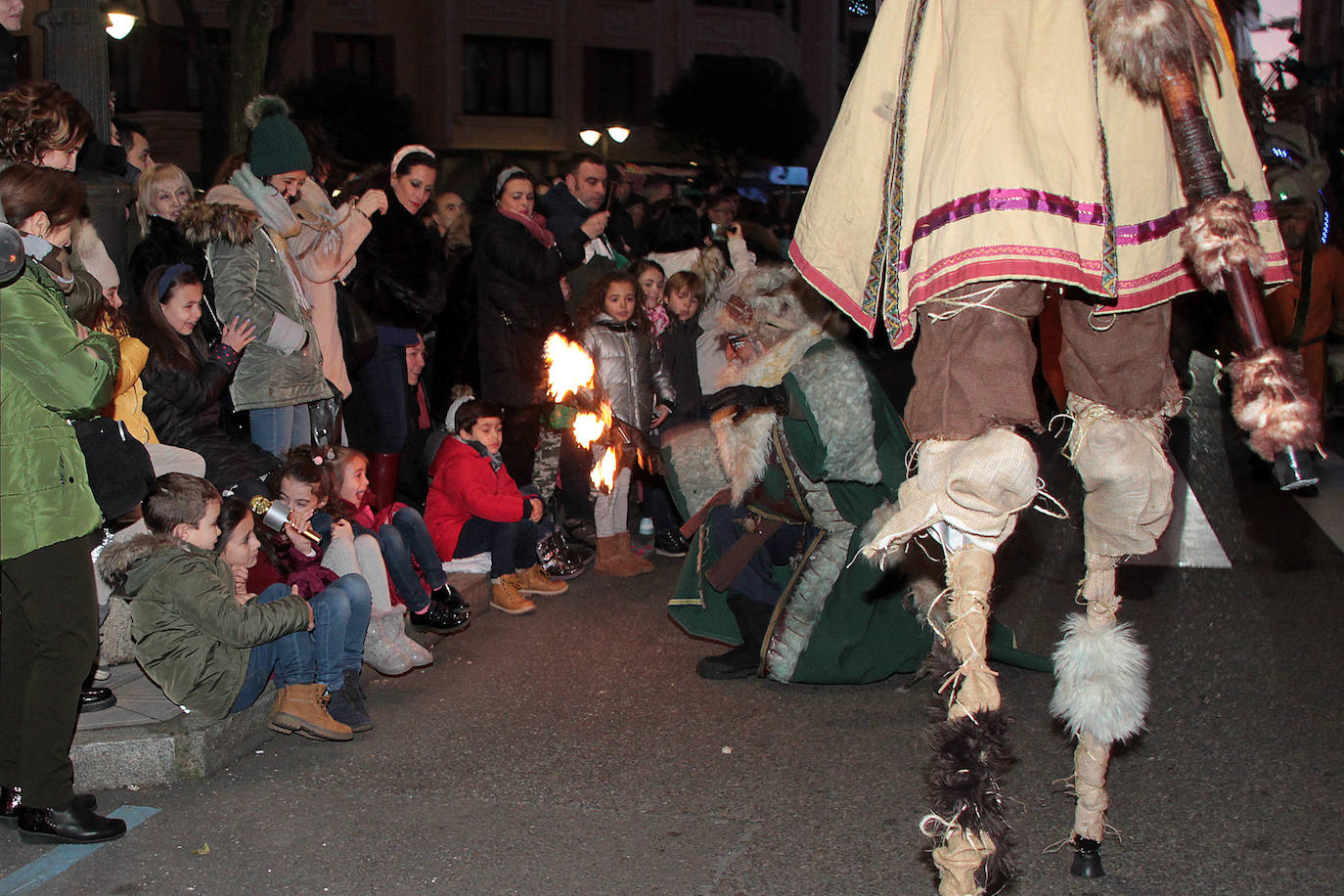 Espectáculos de diferentes compañías han formado parte por unas horas de la corte de los Magos de Oriente