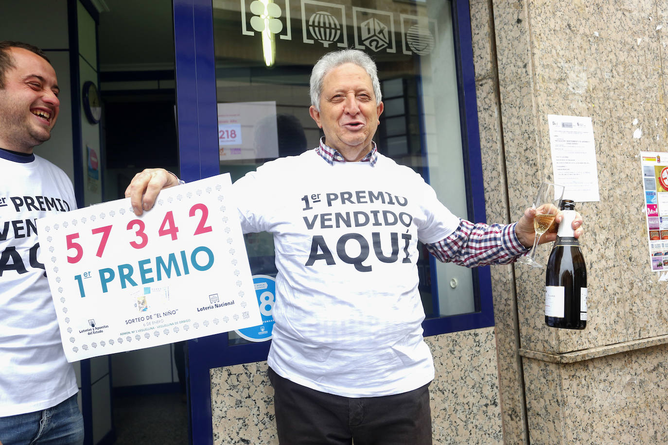 'El Niño' reparte dos millones de euros en la localidad leonesa gracias al primer premio vendido