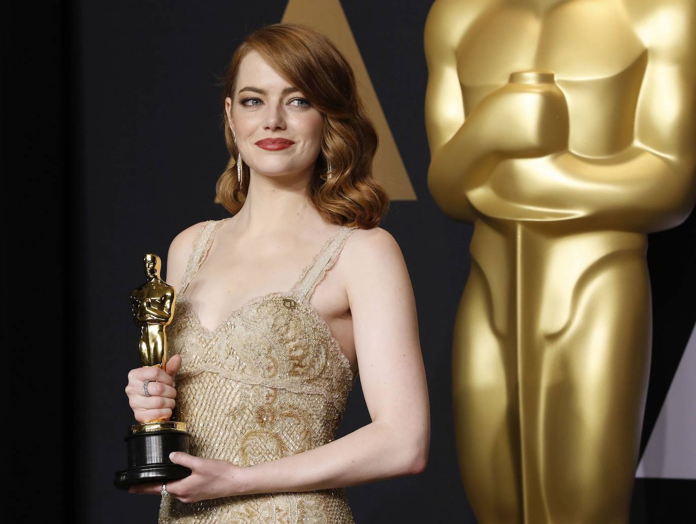 La actriz Emma Stone (31 años)