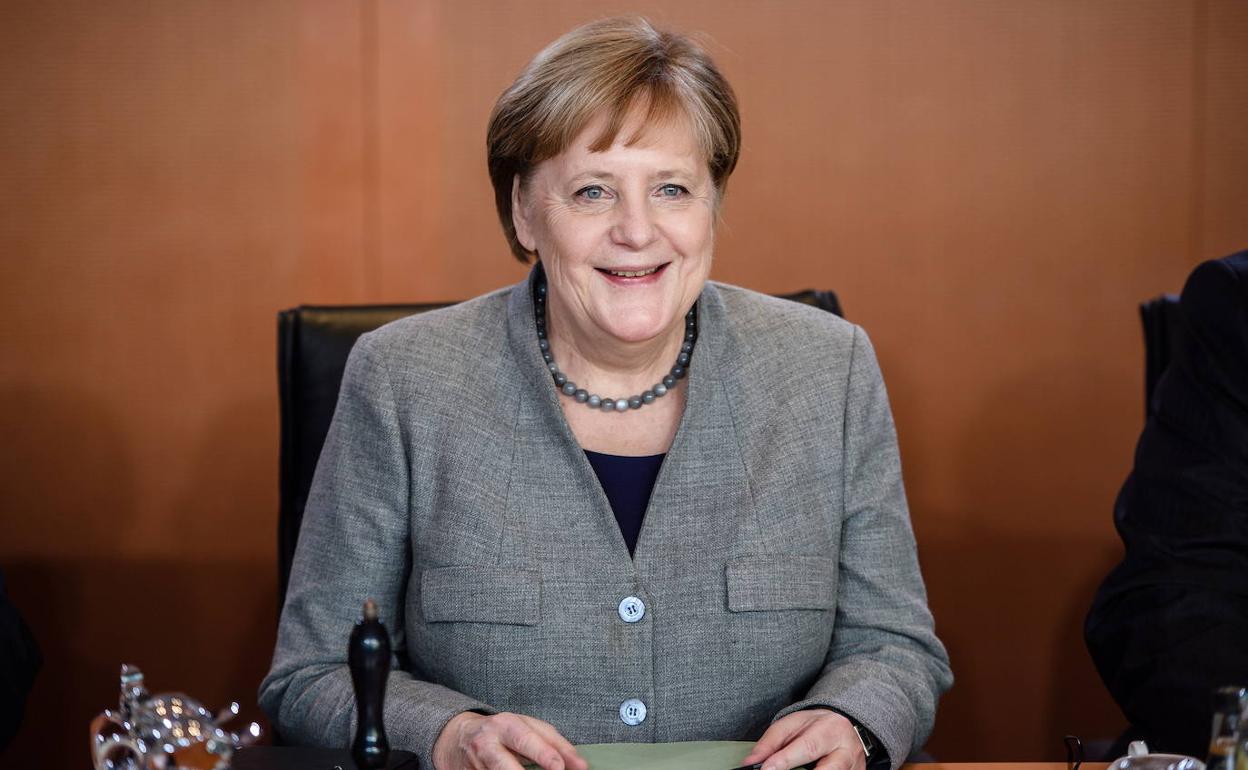 La canciller alemana Angela Merkel. 