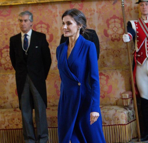 La Reina Letizia sin estilista