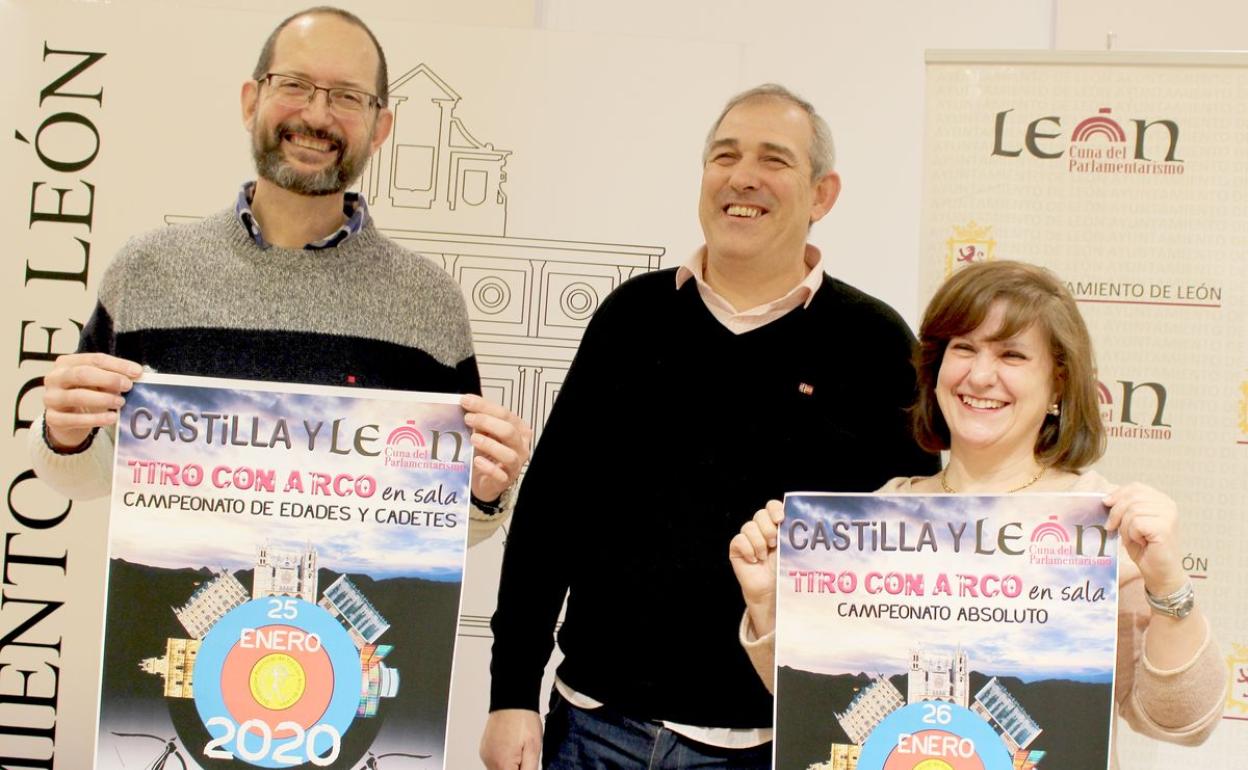 Presentación del Campeonato de Castilla y León de tiro con arco.