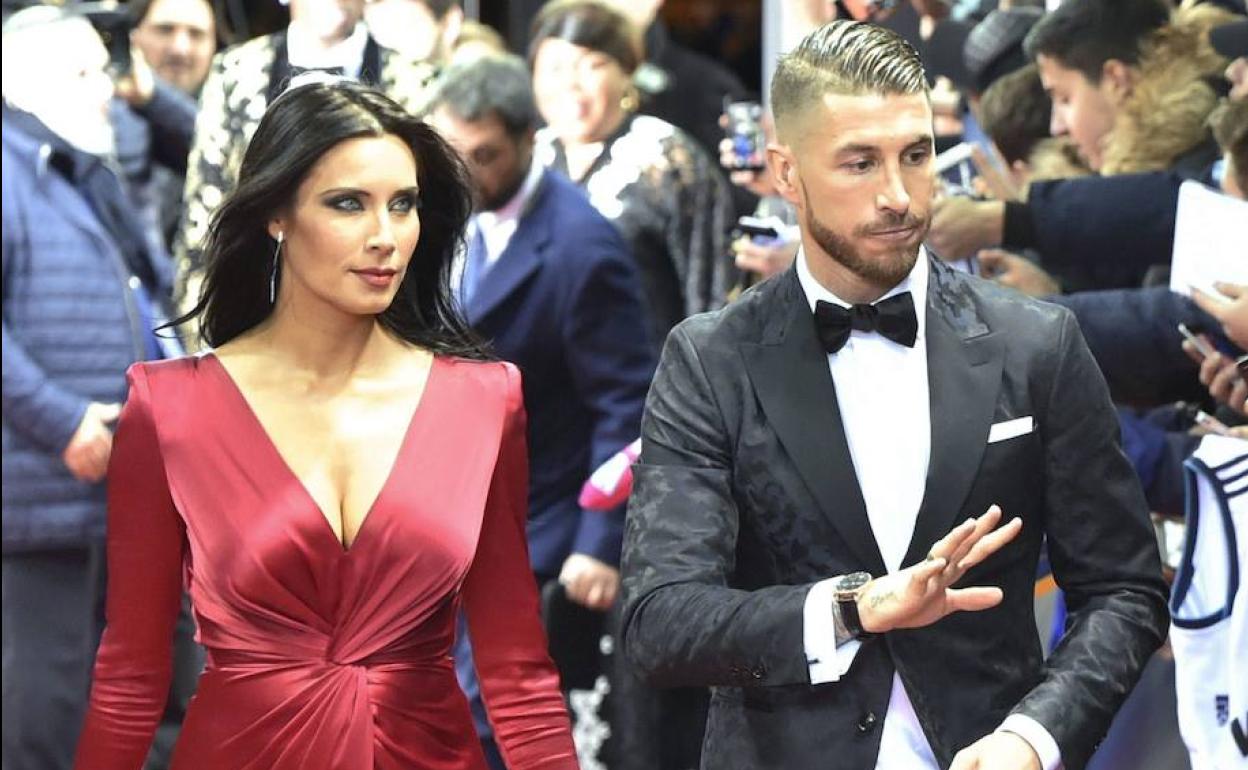 Pilar Rubio y Sergio Ramos.