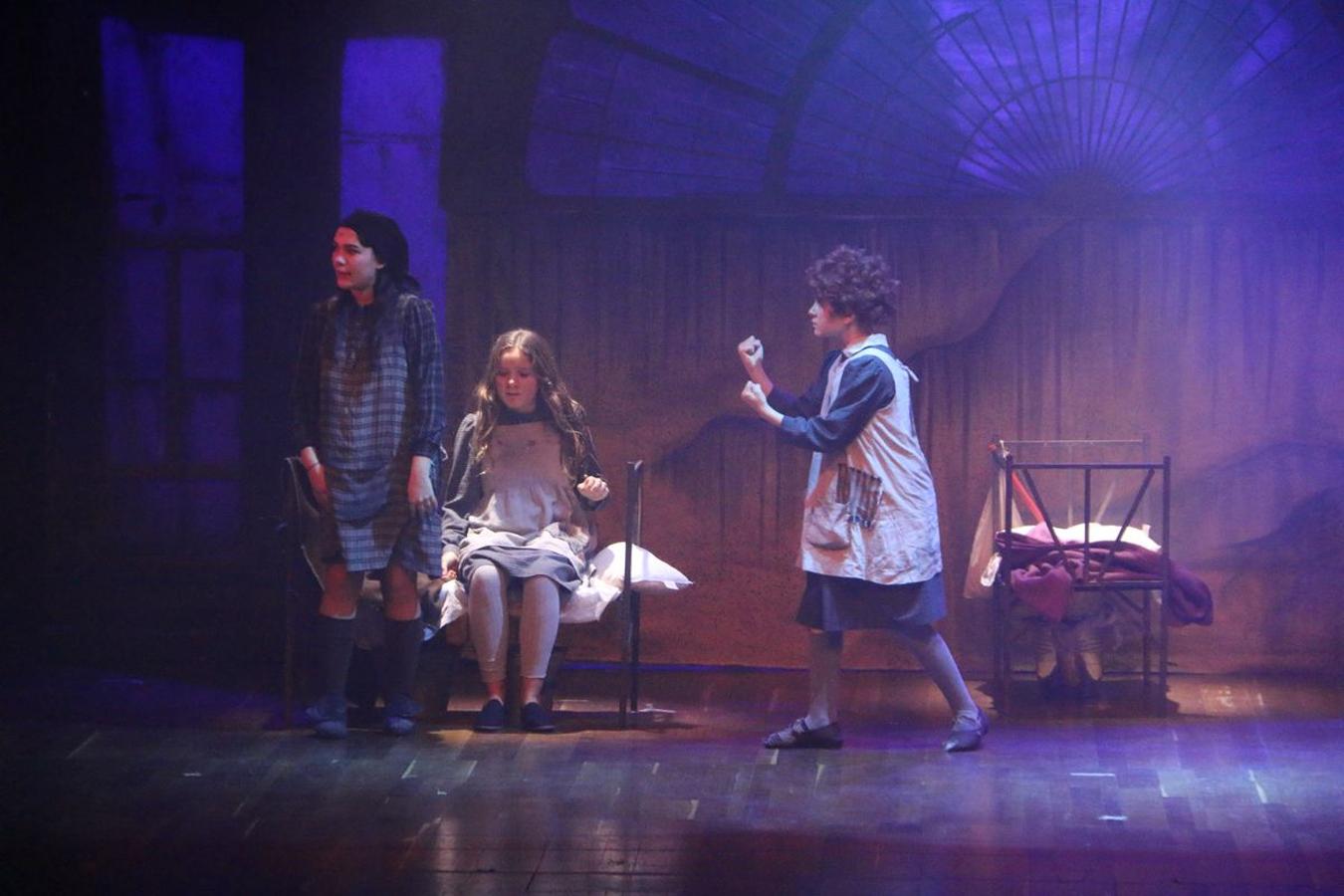 Una de las escenas del musical.