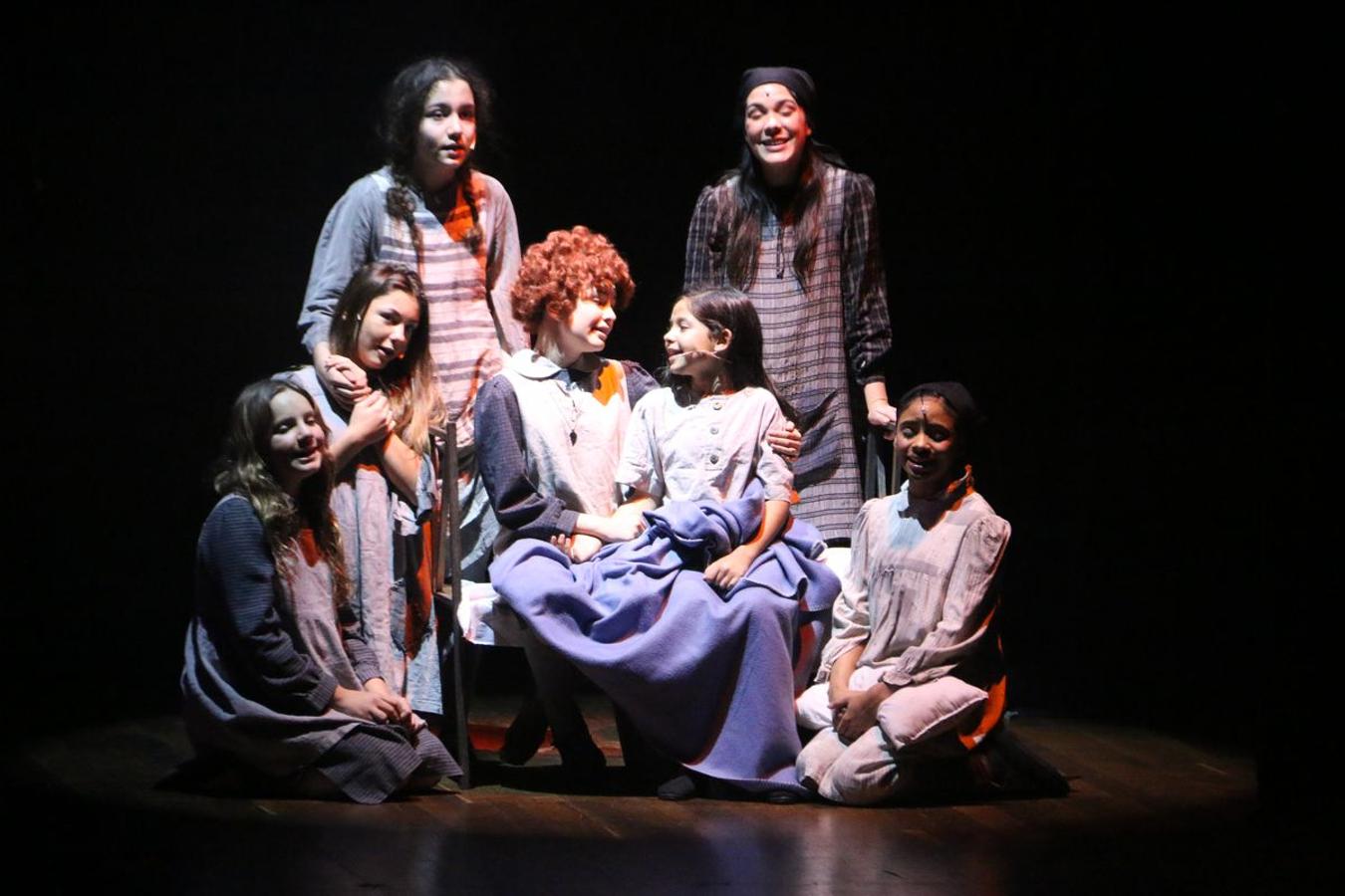 Una de las escenas del musical.