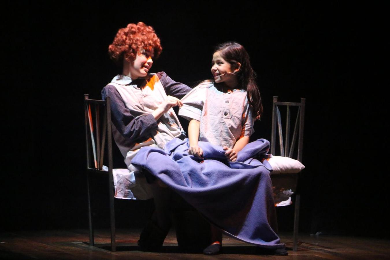 Una de las escenas del musical.