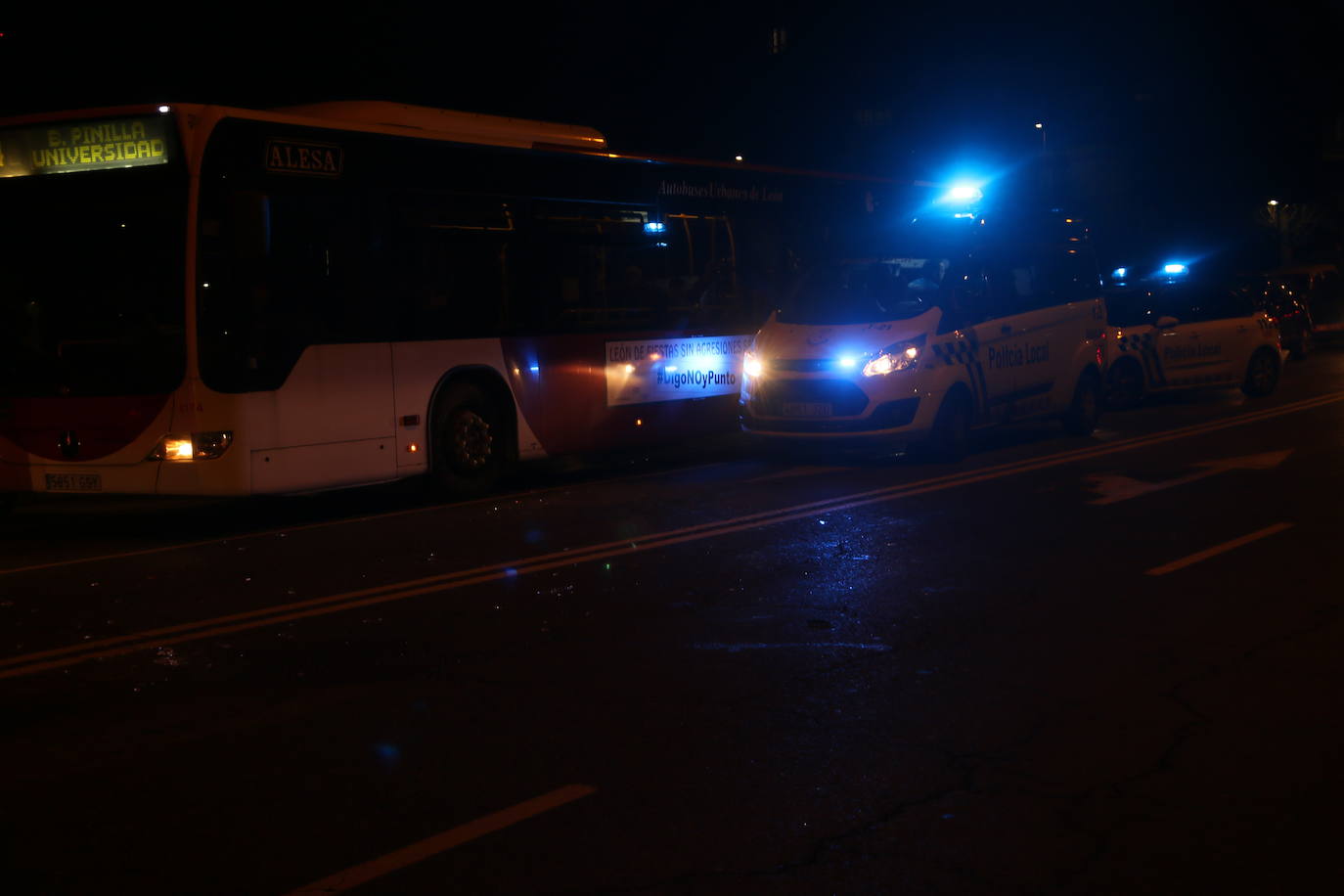 Fotos: Accidente en el Puente de los Leones