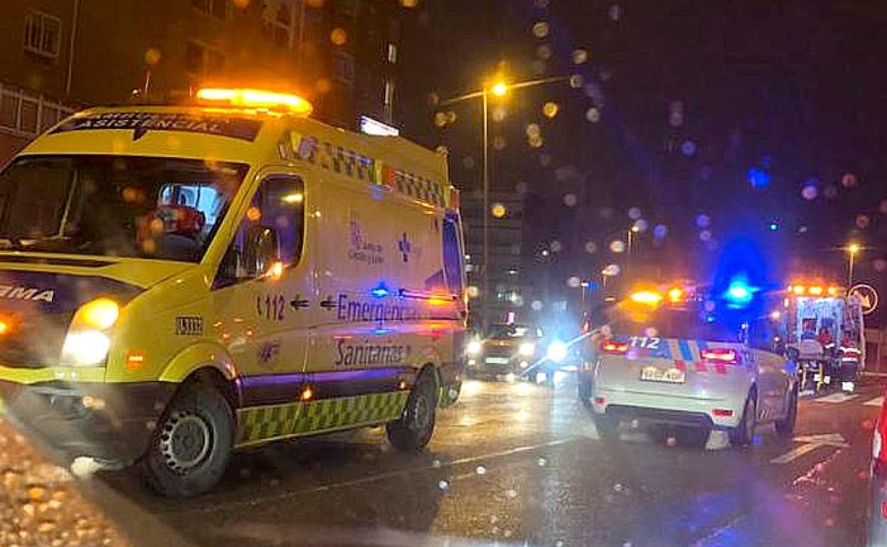 Imagen del lugar en el que se ha producido el atropello. 