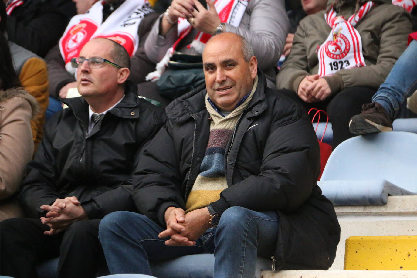 Las imágenes del público asistente al partido entre la Cultural y el Logroñés.