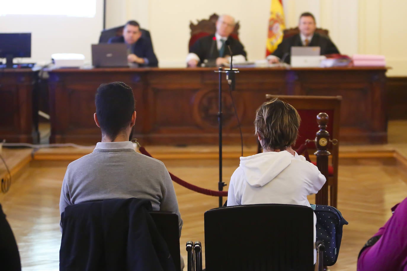 Fotos: Juicio contra una mujer que simuló malos tratos y secuestro