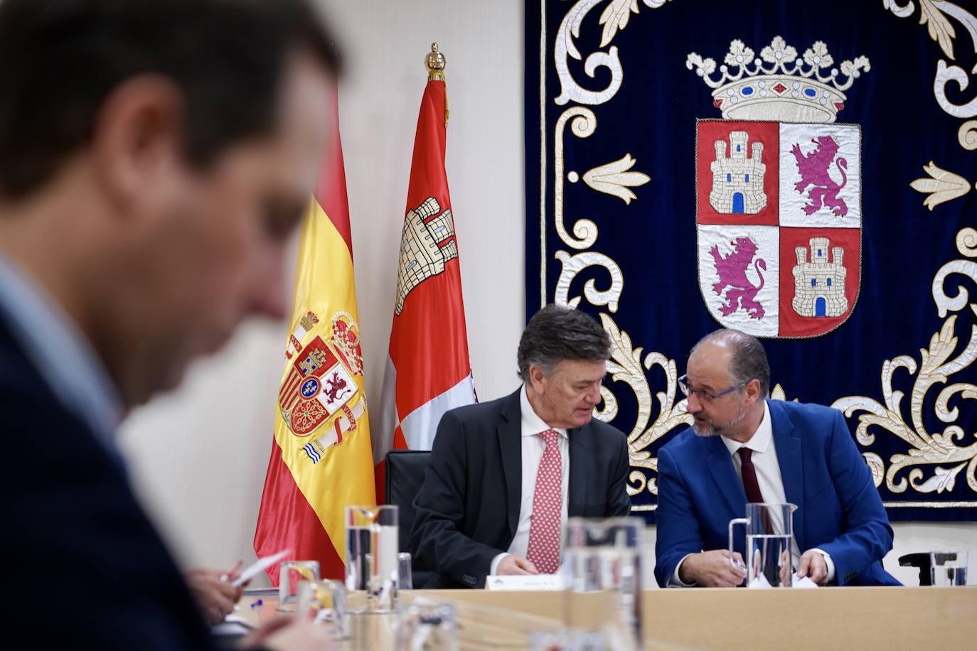 Fotos: Reunión del Patronato de la Fundación Villalar-Castilla y León