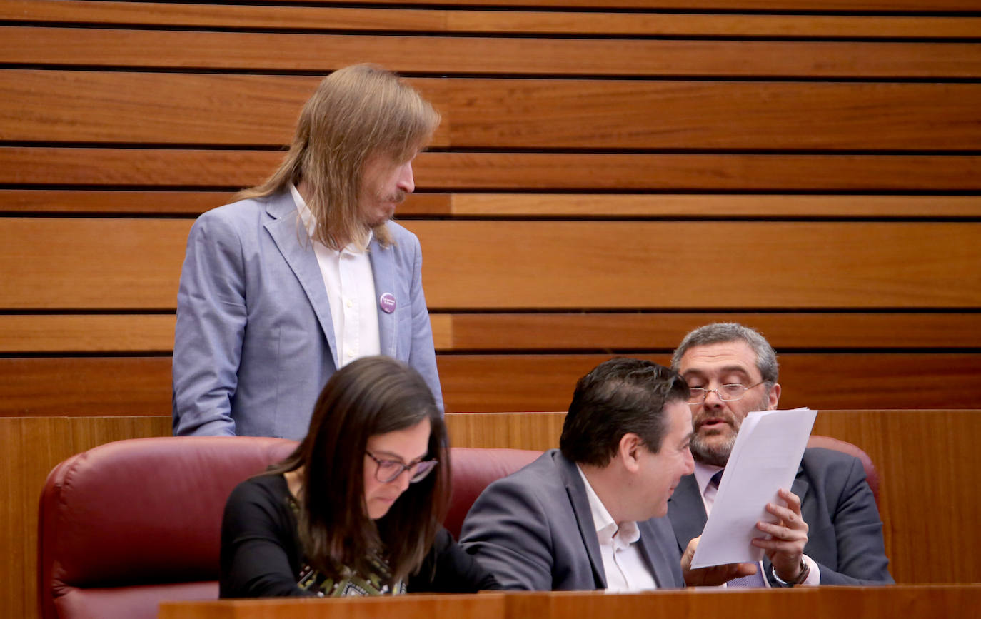 Fotos: Sesión de miércoles del pleno de las Cortes de Castilla y León