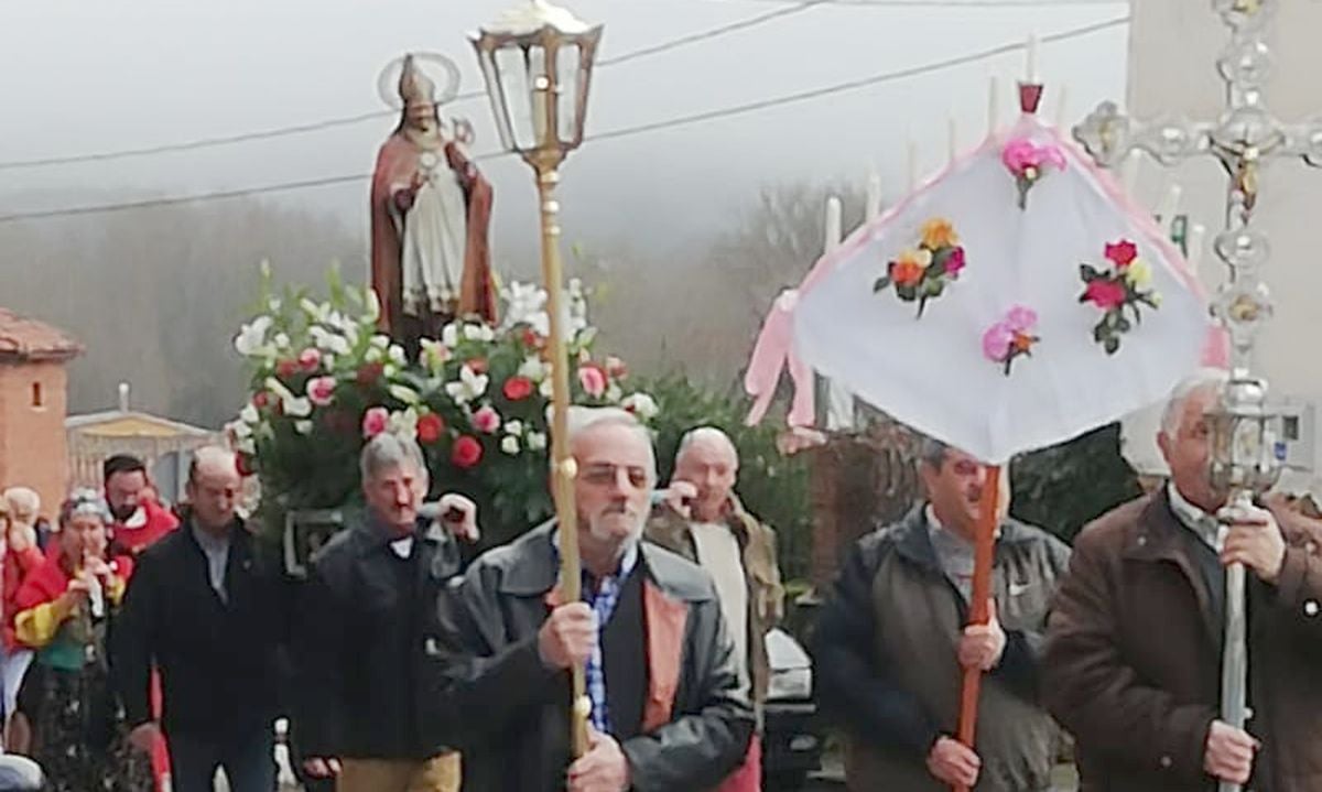 Garrafe de Torío se cita para celebrar su tradicional festividad de San Blas.