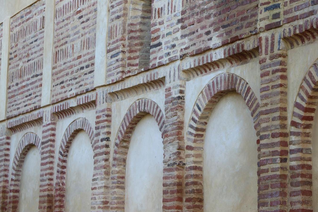 Muro norte de la capilla de San Mancio