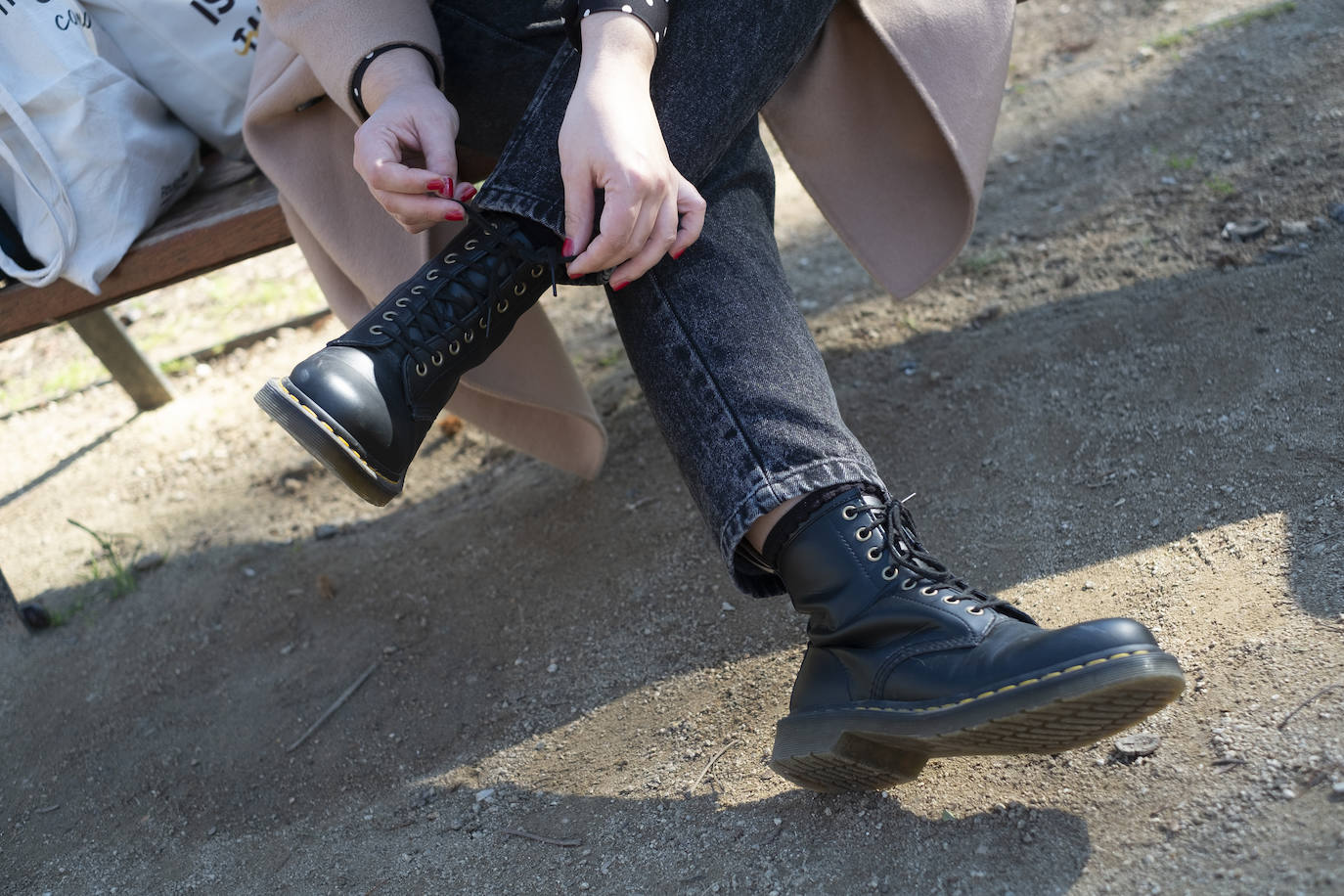 Botas de la línea vegana de Doctor Martens.