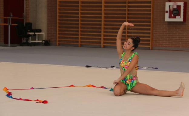 Las gimnastas leonesas tuvieron una amplia representación. 