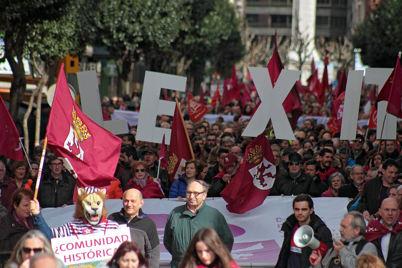 Fotos: Las imágenes de la manifestación captadas por Peio García