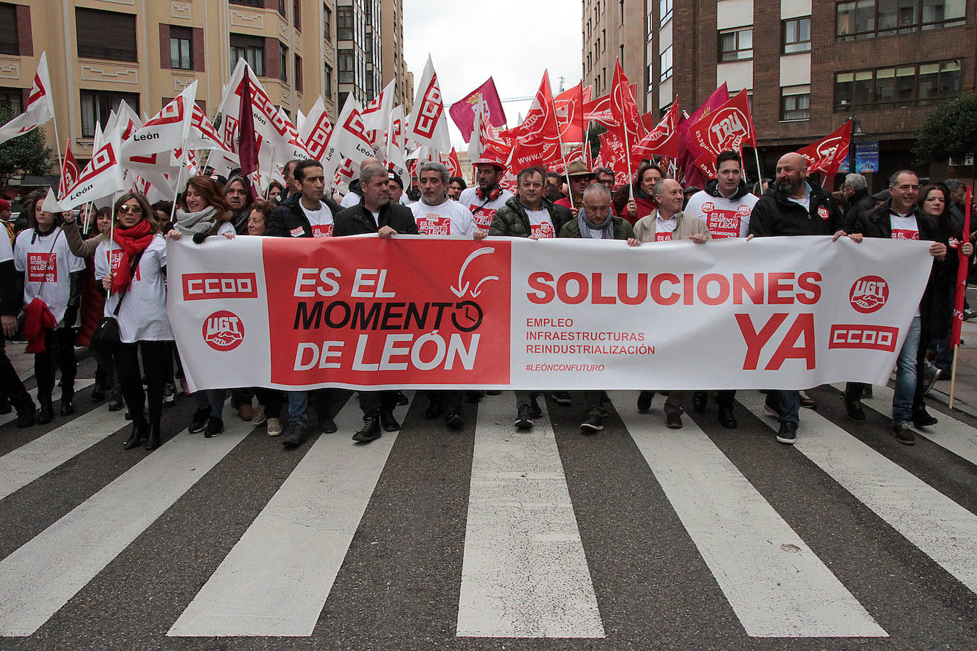 Fotos: Las imágenes de la manifestación captadas por Peio García