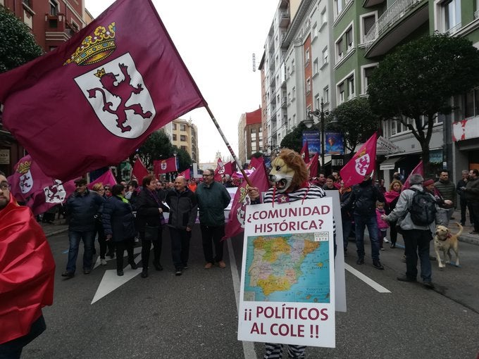 Fotos: Imágenes de la manifestación del 16F en León