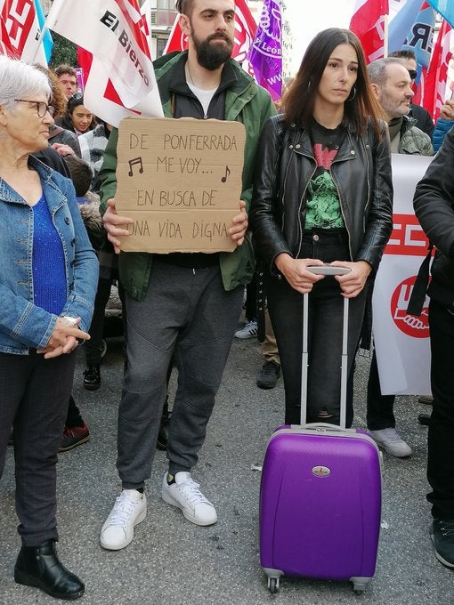 Fotos: Imágenes de la manifestación del 16F en León