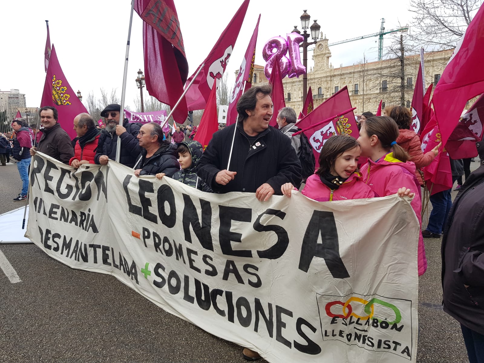 Fotos: Imágenes de la manifestación del 16F en León