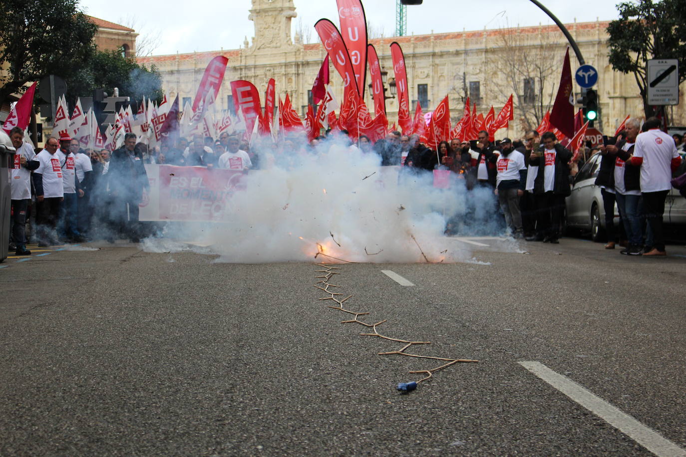 Los leoneses alzan su voz por el futuro de la provincia. 