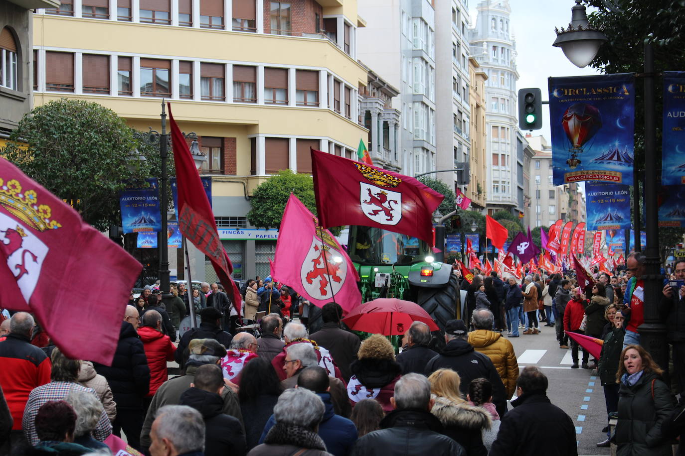 Los leoneses alzan su voz por el futuro de la provincia. 