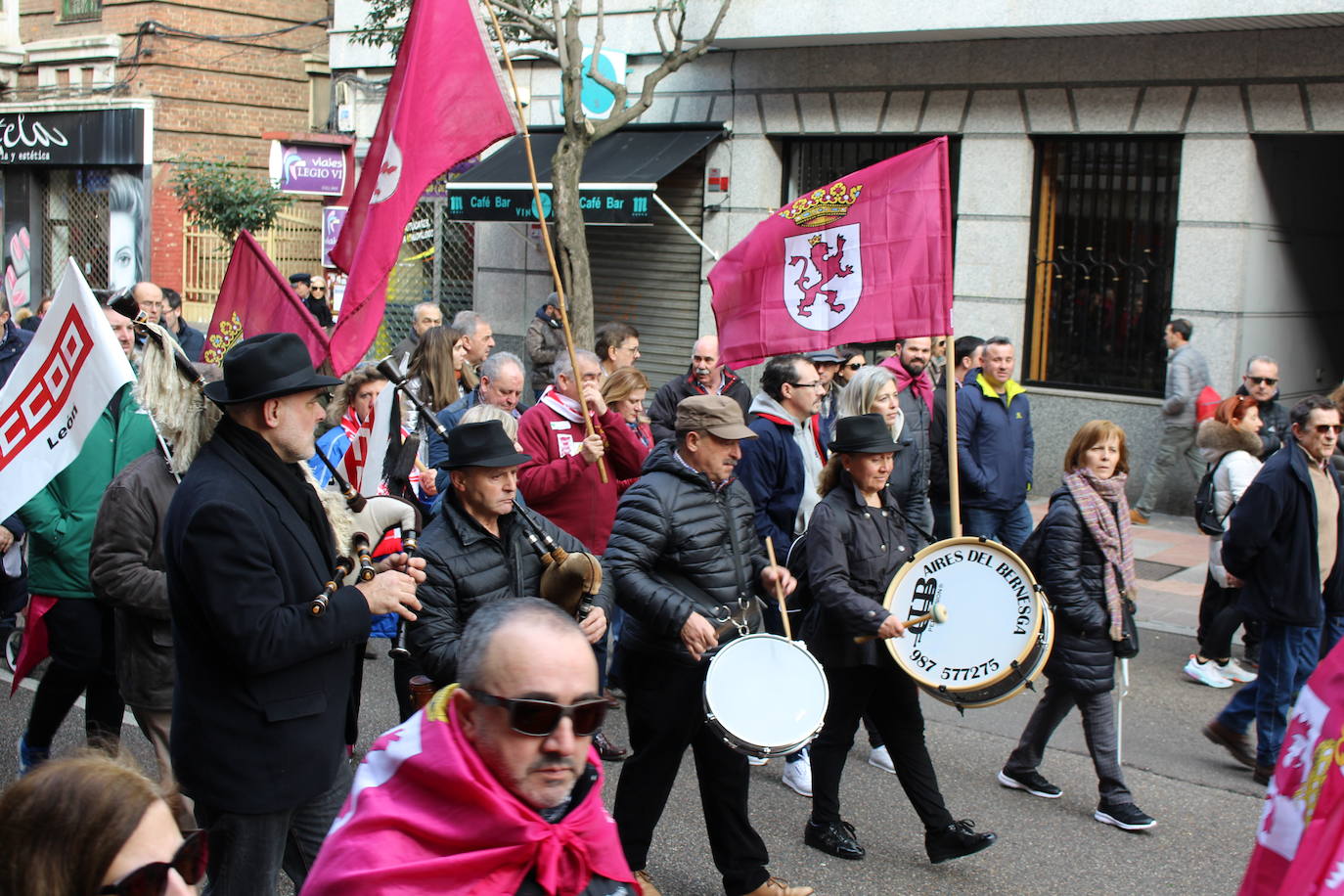 Los leoneses alzan su voz por el futuro de la provincia. 