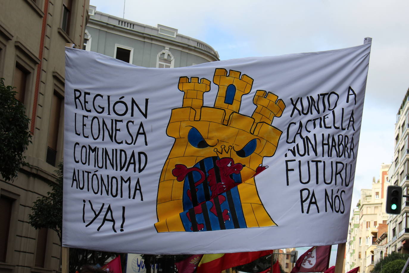 Los leoneses alzan su voz por el futuro de la provincia. 