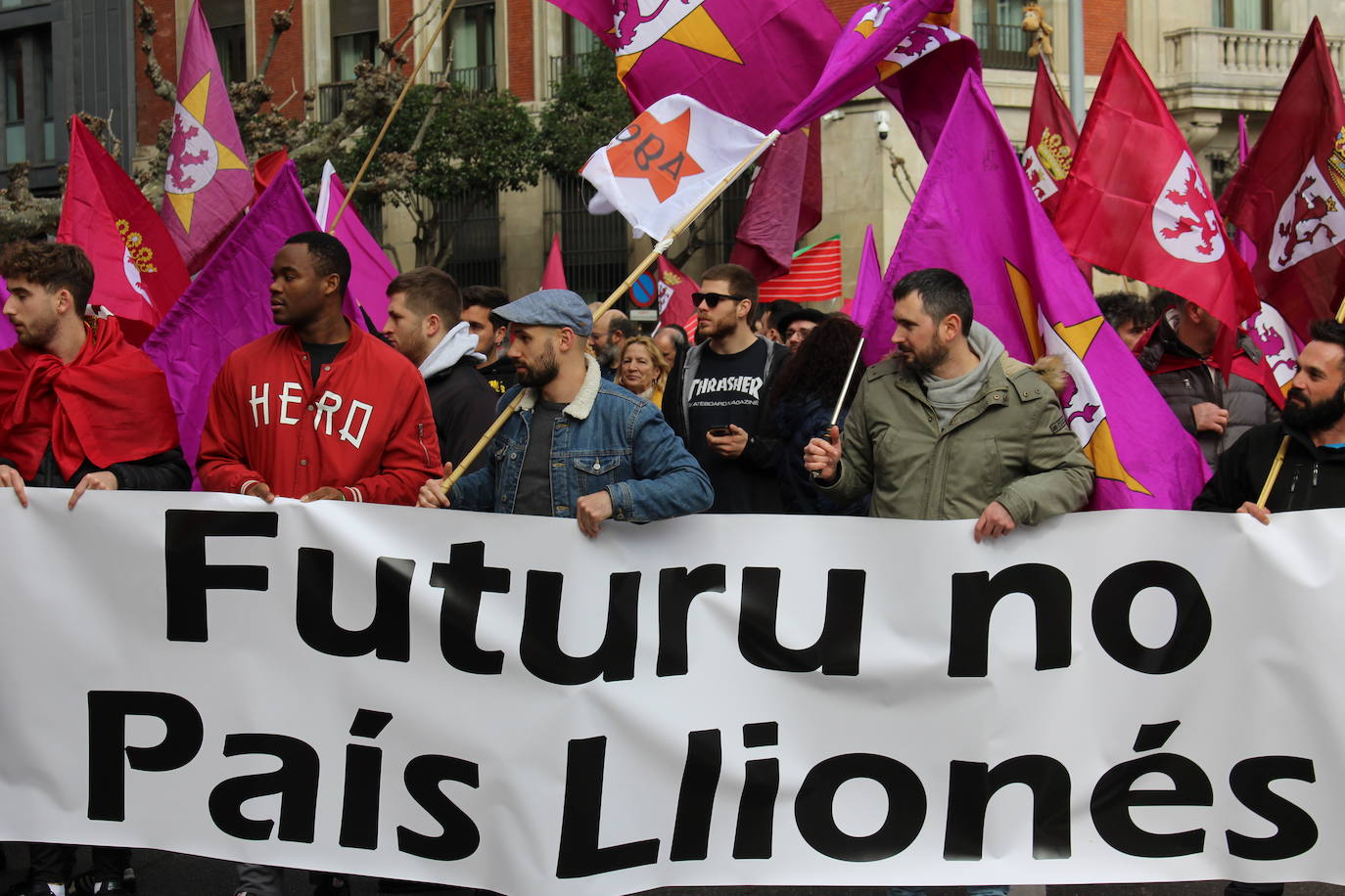 Los leoneses alzan su voz por el futuro de la provincia. 