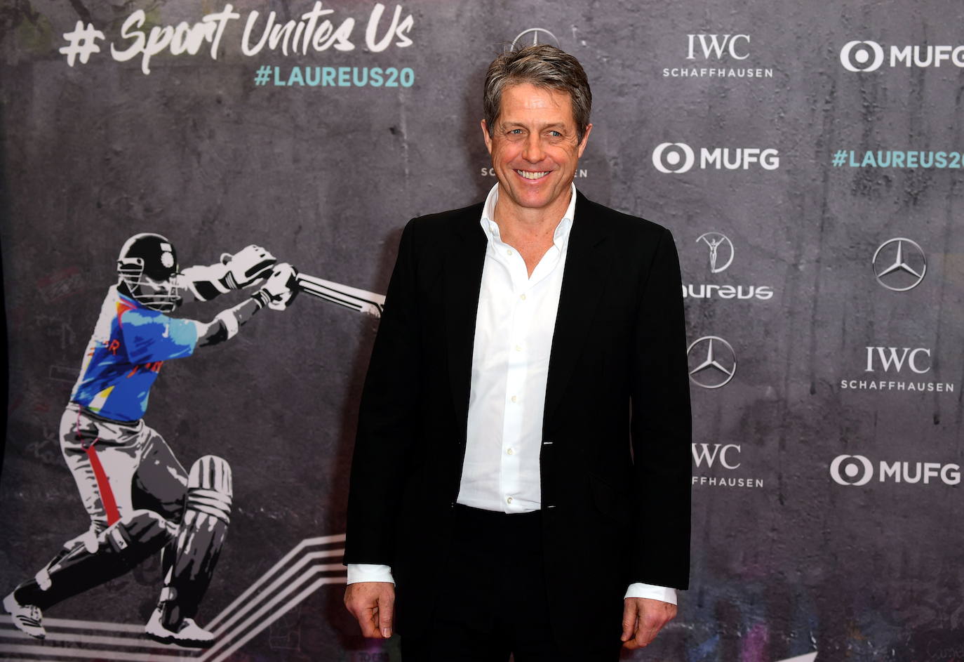 El actor británico Hugh Grant, presentador de la gala. 