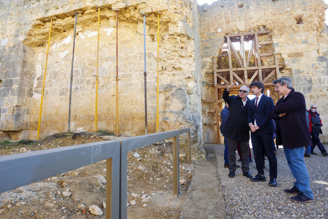 Fotos: Recepción de las obras de consolidación y adecuación del monasterio de San Pedro de Eslonza