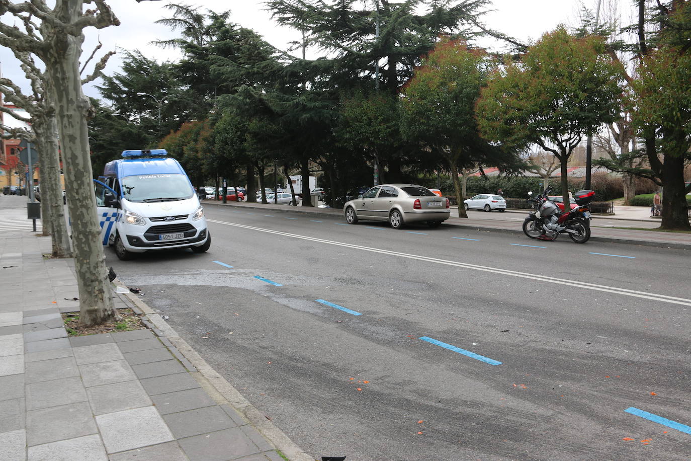 Fotos: Accidente en avenida de la Facultad