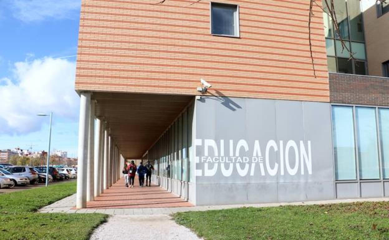 Facultad de Educación en la Universidad de León. 