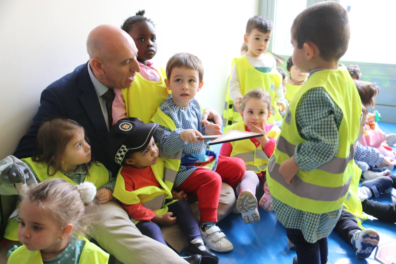 Fotos: Visita al Colegio Santa Margarita