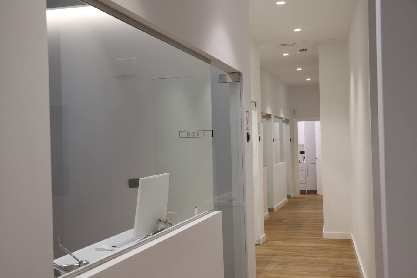 Un instante de la inauguración.