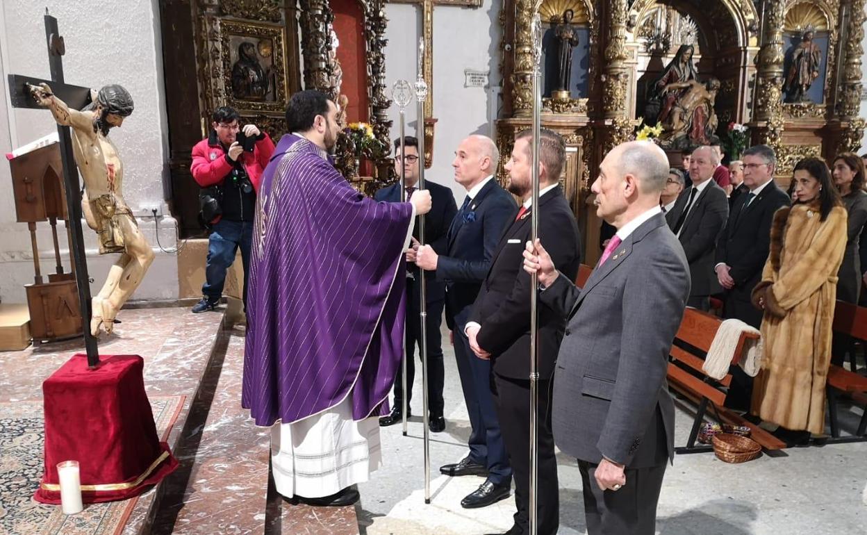 Toma de posesión en San Martín.