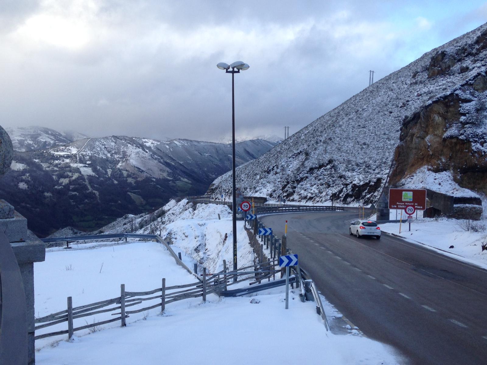 La nieve vuelve a León