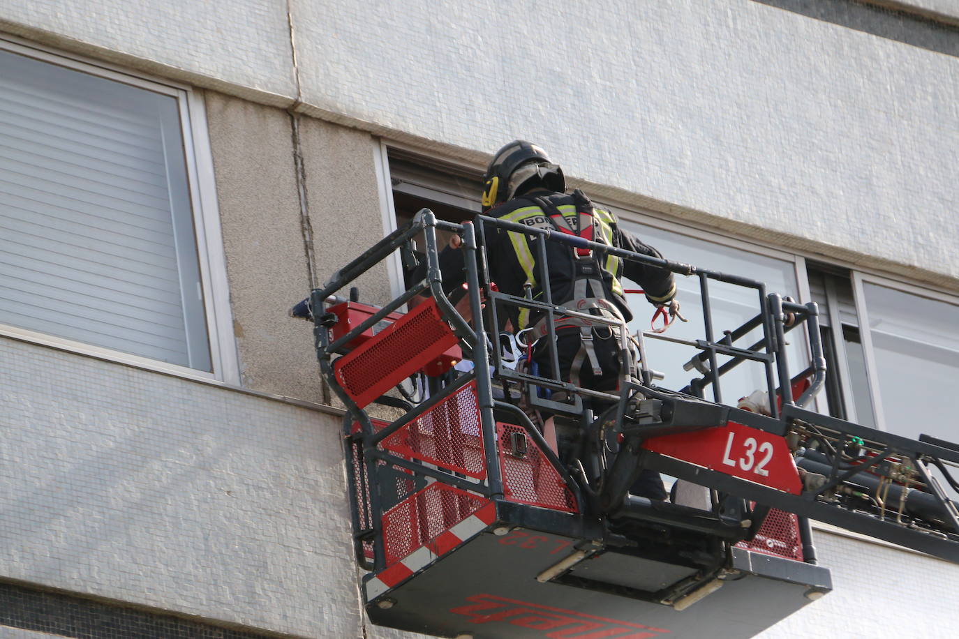 Fotos: Simulacro en el Hospital San Juan de Dios de León