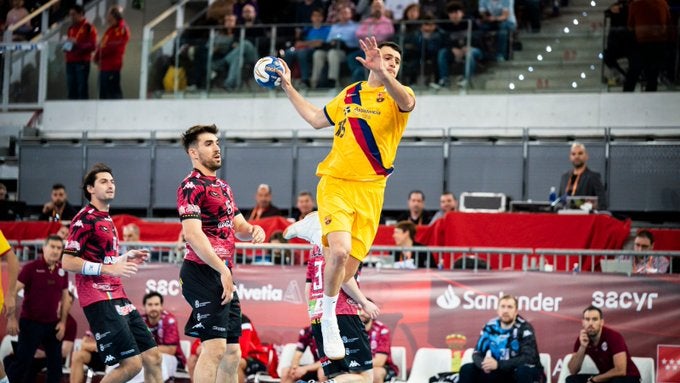 Fotos: Las imágenes del Abanca Ademar-Barça de la Copa del Rey