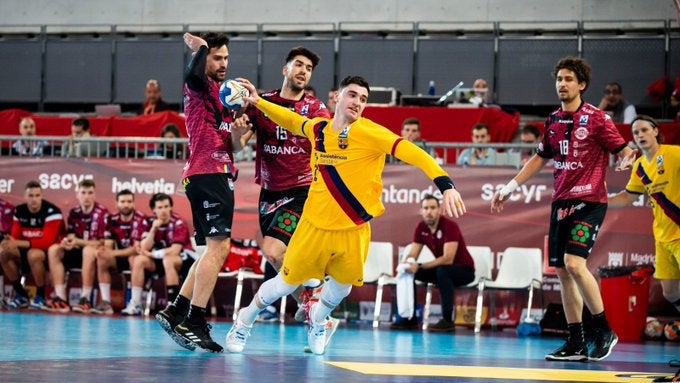 Fotos: Las imágenes del Abanca Ademar-Barça de la Copa del Rey