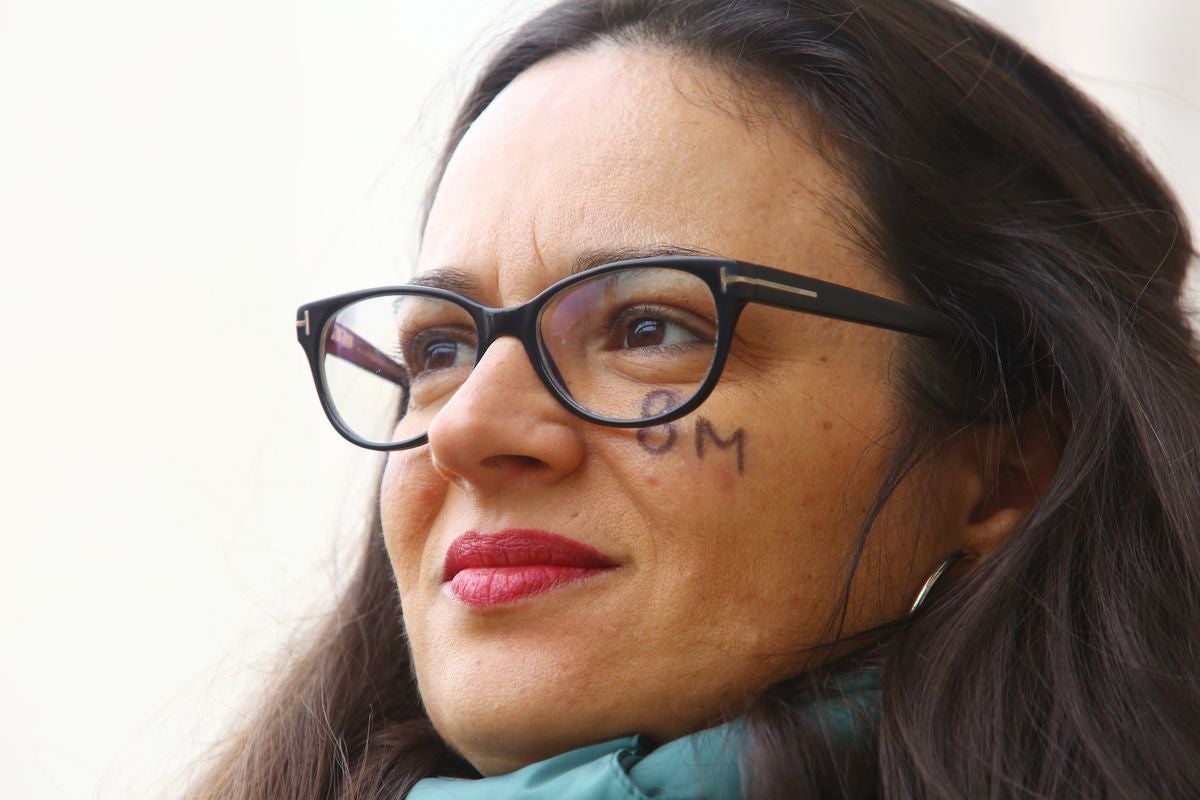 Manifestación en Ponferrada con motivo del Día Internacional de la Mujer