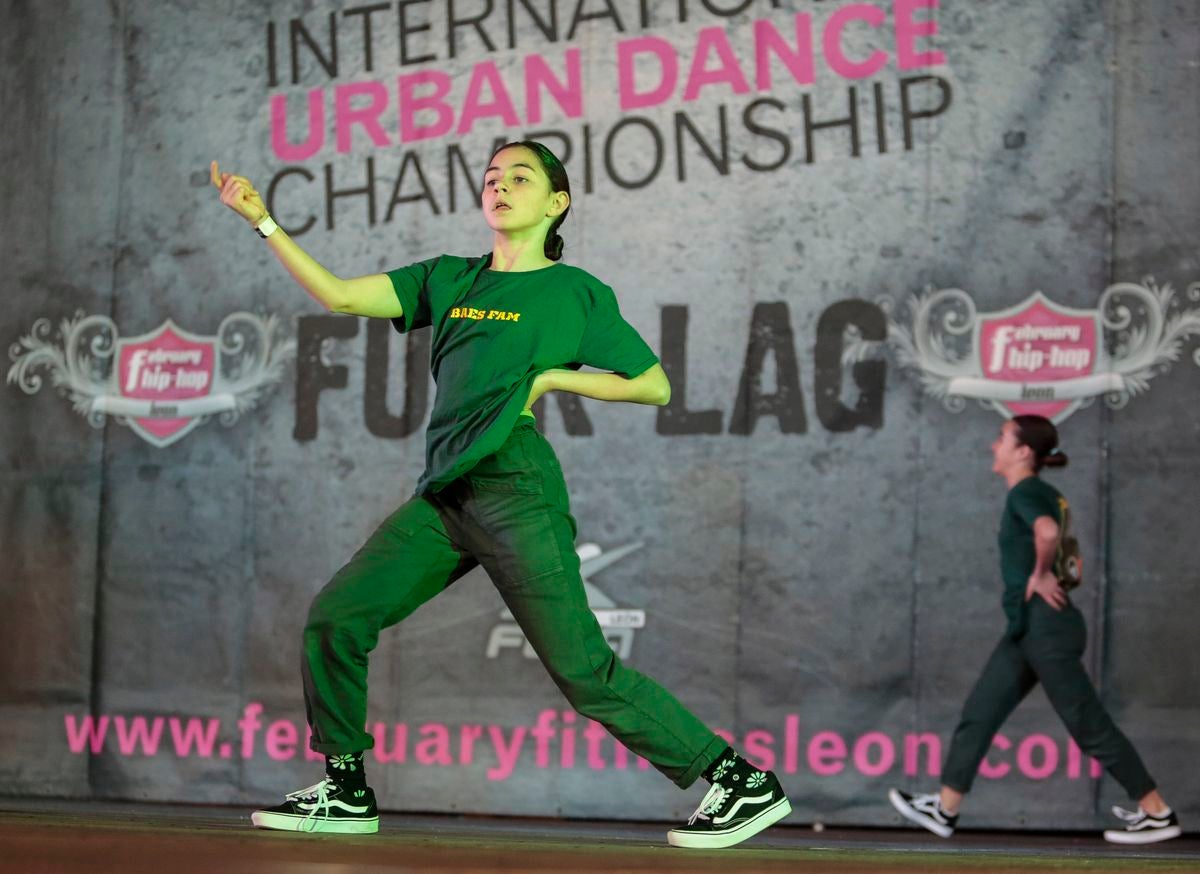 Campeonato de Danza Urbana Funk- Lag dentro del February Hip Hop en el Palacio de los Deportes de León