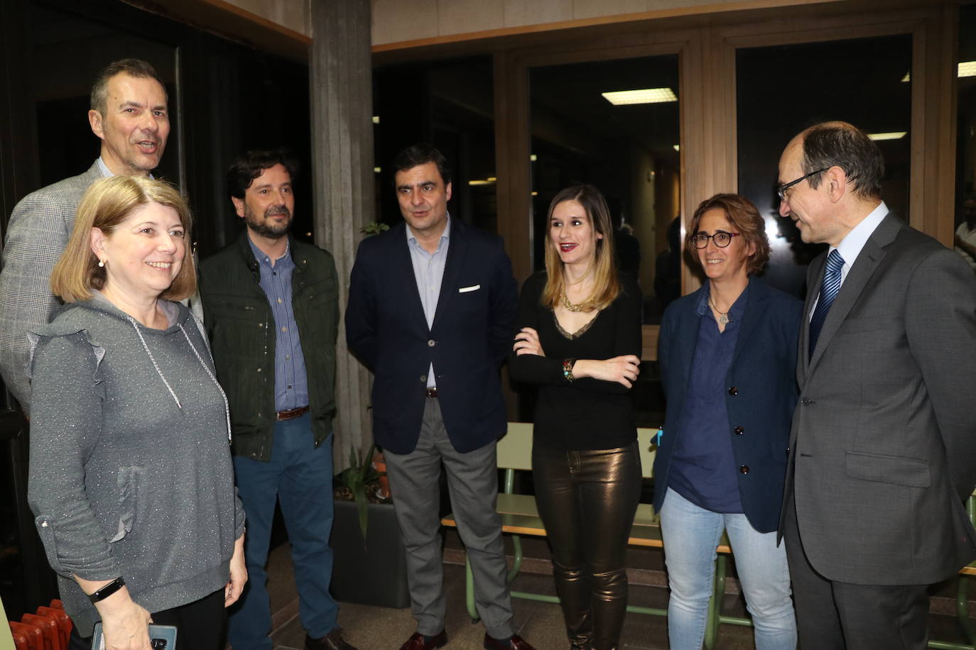 Fotos: Las candidaturas reciben los resultados de las elecciones de la ULE