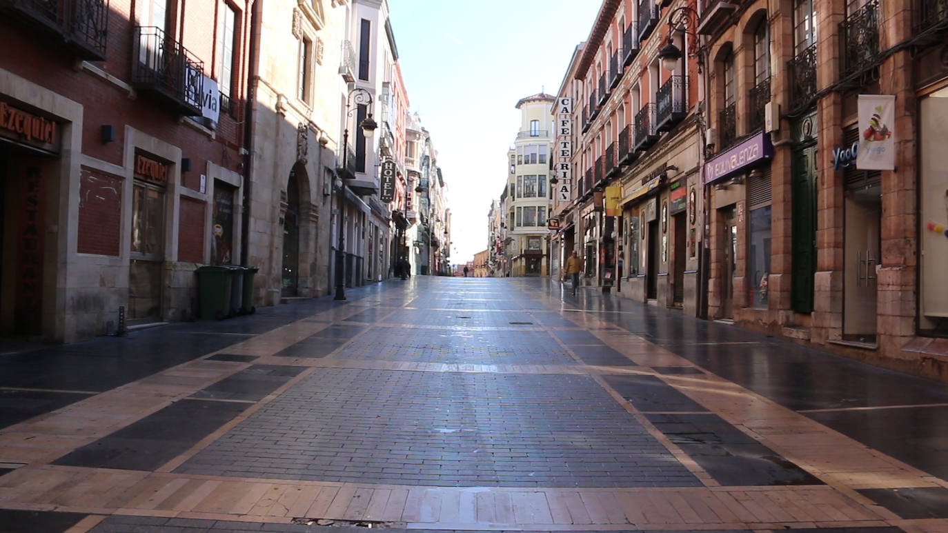 La ciudad ya empieza a asumir la nueva situación de aislamiento social que tendrá que vivir durante los próximos 15 días