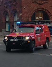 Imagen secundaria 2 - El batallón leonés de la UME es punta de lanza del ejército con su despliegue en la capital para reconocer zonas críticas