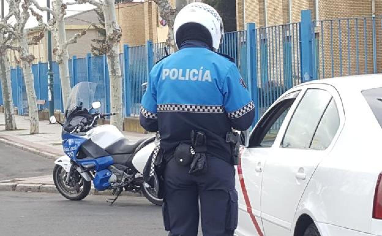 Control de policía, en una imagen de archivo.