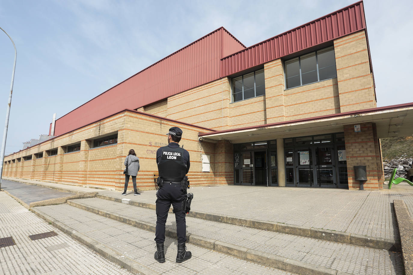 Fotos: Habilitan el Pabellón San Esteban de León para personas sin hogar