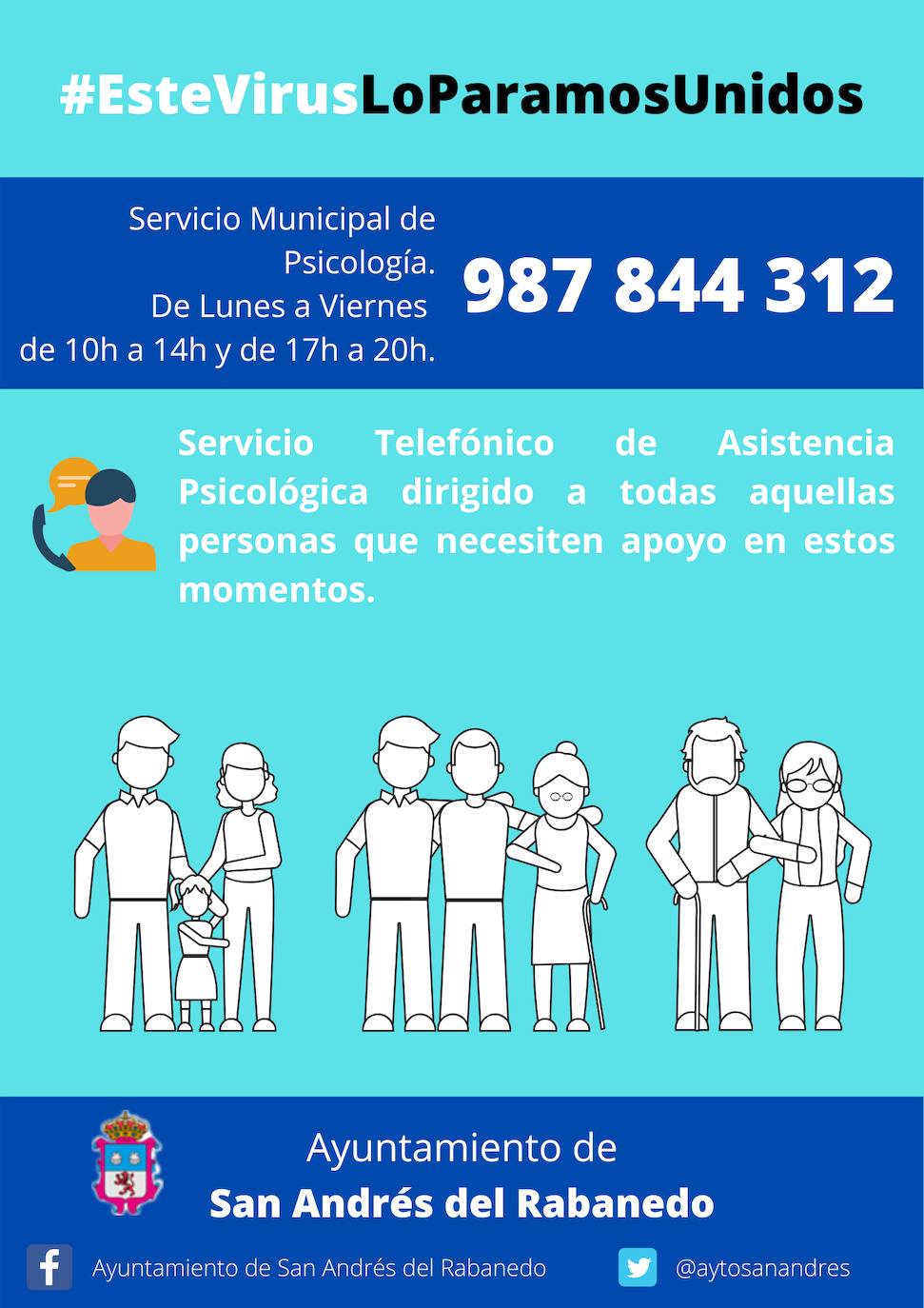 Imagen de la campaña de ayuda psicológica