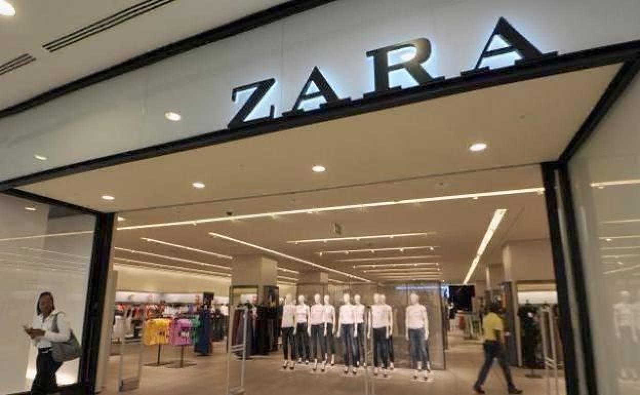 Imagen de una tienda de la firma Zara.